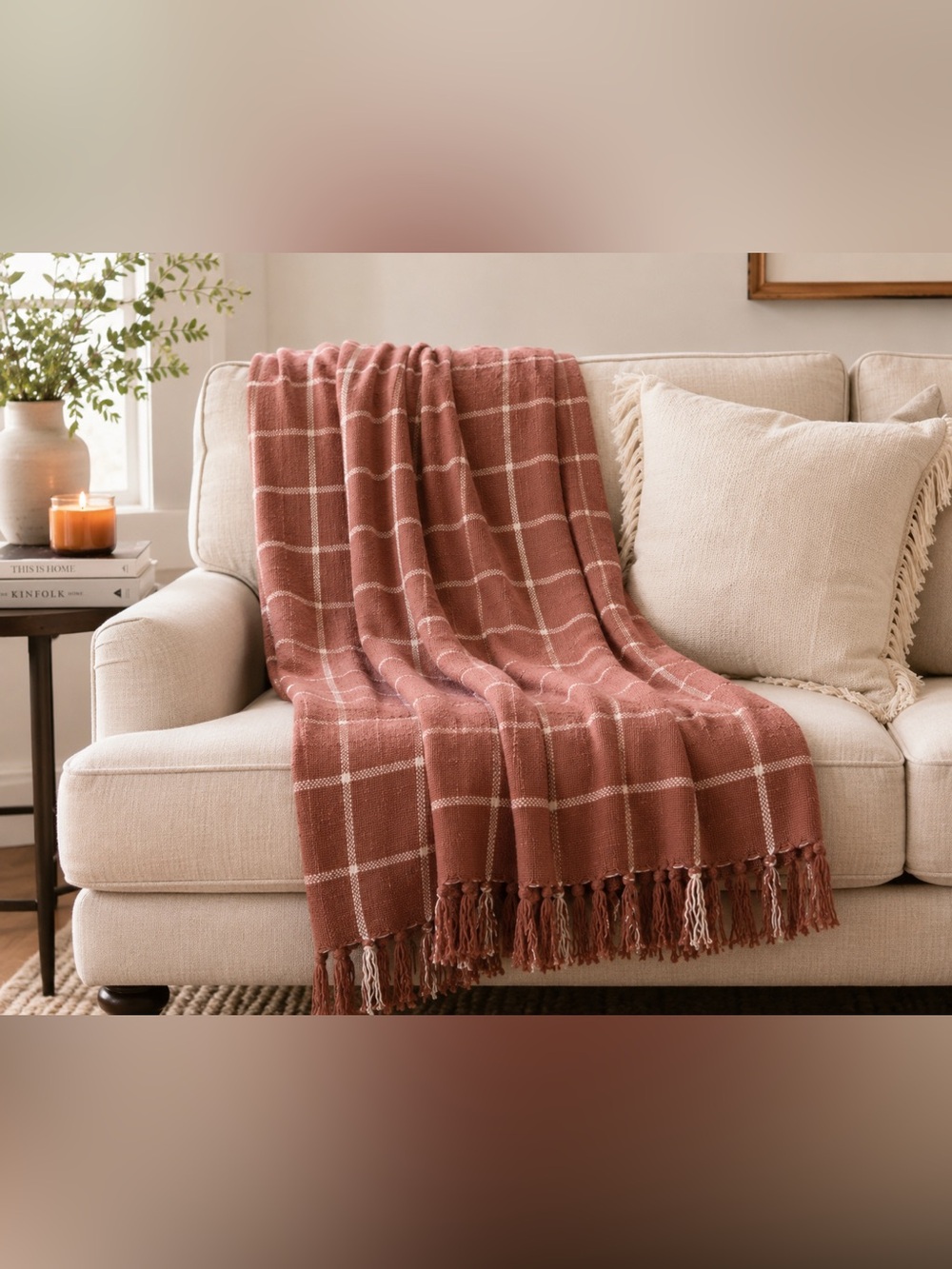 NWT Little Koorboose Woven Throw Blanket by April Nemeth